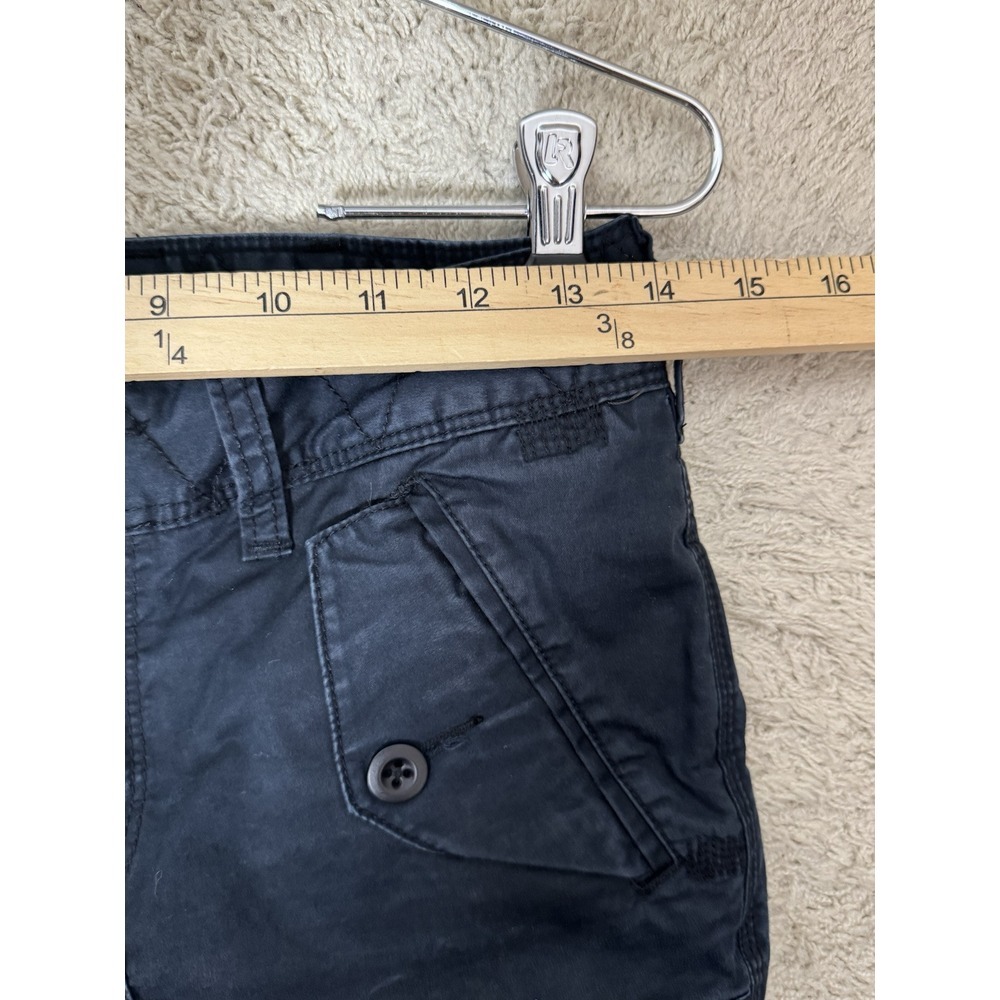 Vintage Ralph Lauren Rugby Women's Slim‎ Fit Cargo Parachute Pants Size 2 Black - Picture 11 of 16